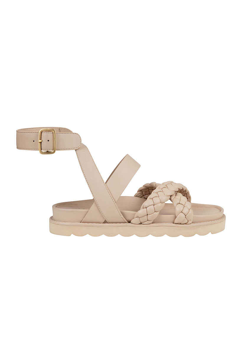 Alexa Plaited Leather Sandals 🛍️