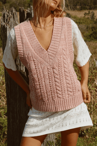 Rolling Hills Knit Vest