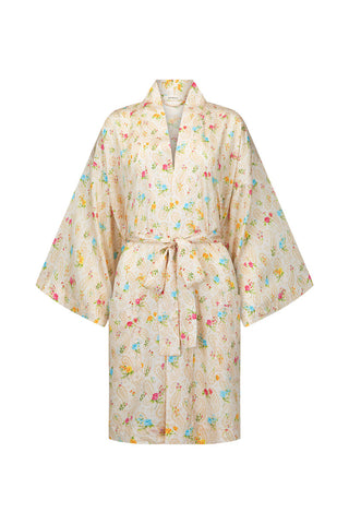 Fleur Robe and Eye Mask Set