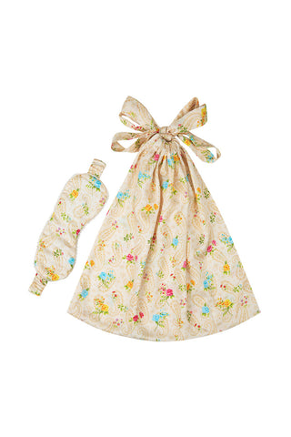Fleur Robe and Eye Mask Set
