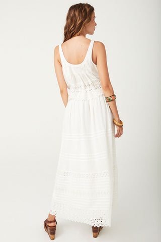 Love in the Afternoon Lace Maxi Skirt