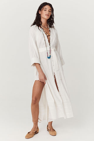 Serendipity Lace Button Through Dress