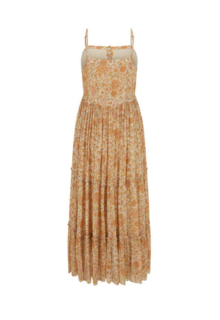Sunwashed Strappy Midi Dress