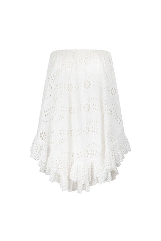 yaya-lace-scarf-mini-dress