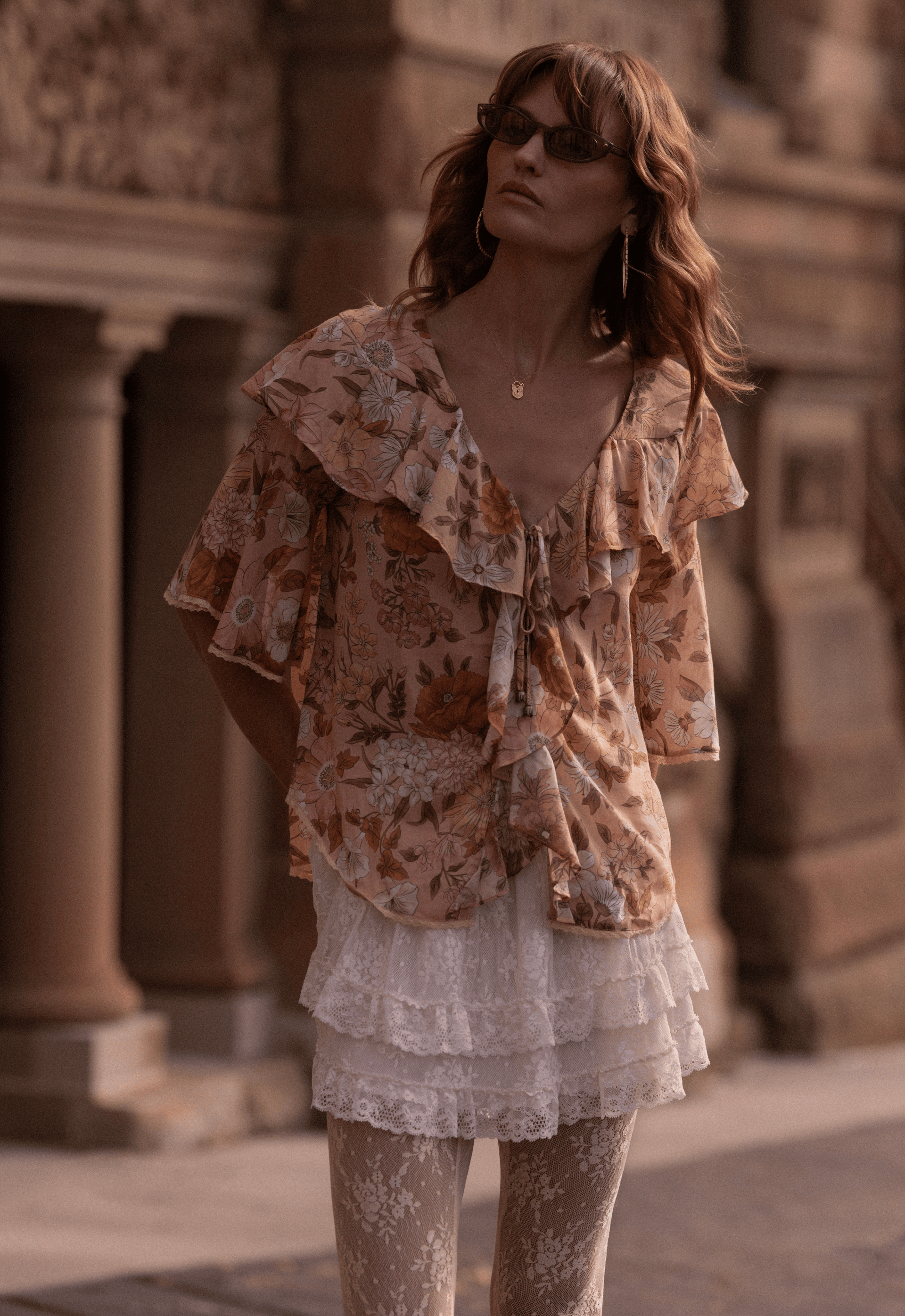 Stealing Beauty Short Sleeve Blouse