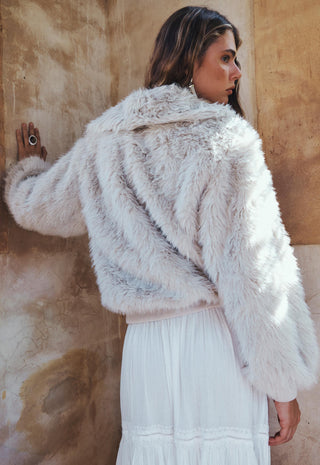 The Brooklyn Flea Bomber Jacket - Frost