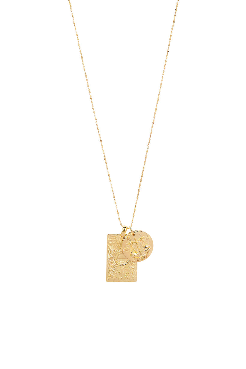 Libra Stargazer Zodiac Necklace SPELL